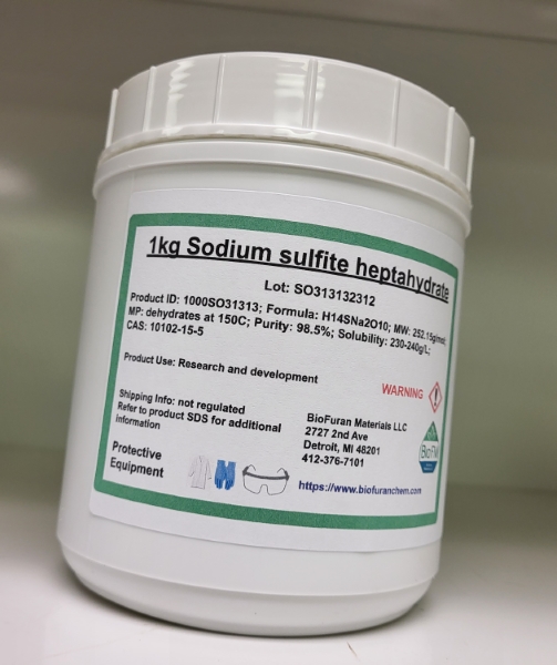 1kg Sodium sulfite heptahydrate